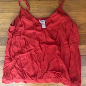 Forever 21 red-orange tank top